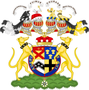Coats of Arms of Francis Hovell-Thurlow-Cumming-Bruce, 8th baron Thurlow.png