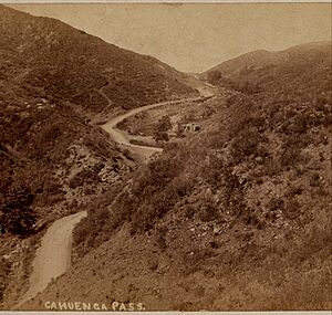 Crop of Huntington Ernest Marquez Collection Cahuenga Pass 1888