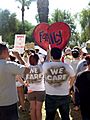 Demonstrators in Phoenix AZ June 30, 2018