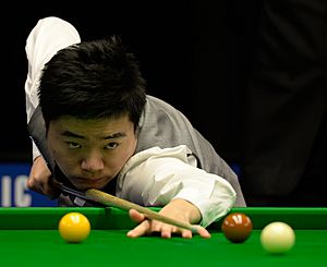 Ding Junhui at Snooker German Masters (DerHexer) 2015-02-05 05