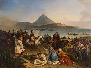 Entrevue du général Maison et d'Ibrahim Pacha, à Navarin, septembre 1828