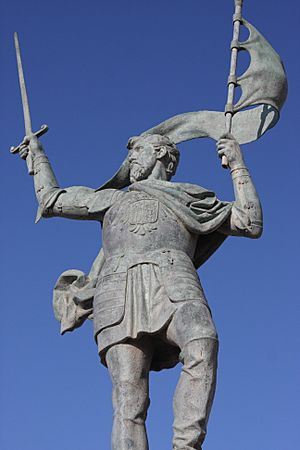 Estatua de Pedro de Estopiñán en Melilla