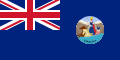 Flag of Barbados (1870–1966)