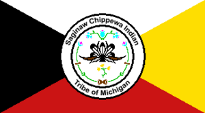 Flag of the Saginaw Chippewa Indian Tribe of Michigan.PNG