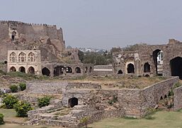 Golkunda fort (from backside)