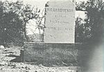 Grave Of Horace Chipman Grosvenor Salero Arizona Circa 1915