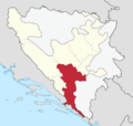 Herzegovina-Neretva in Federation of Bosnia and Herzegovina