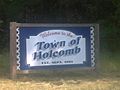 HolcombTownSign