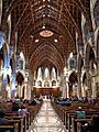 Holy Name Cathedral (Chicago, Illinois) - interior, nave during a wedding