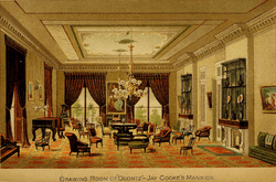 Jay Cooke drawing room