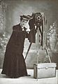 Jessie Tarbox Beals with camera Schlesinger Library