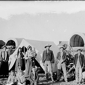Joseph S Leavitt and family Lund White Pine County Nevada