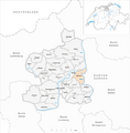 Karte Gemeinde Windisch 2010