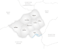 Karte Gemeinden des Bezirks Gäu