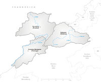 Karte Kanton Jura Bezirke