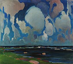 Krzyżanowski, Konrad (1872-1922) - Clouds in Finland - National Museum Kraków