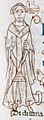 Lanfranc (Bodleian Library MS Bodley 569, folio 1r)