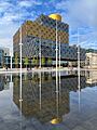Library of Birmingham reflected