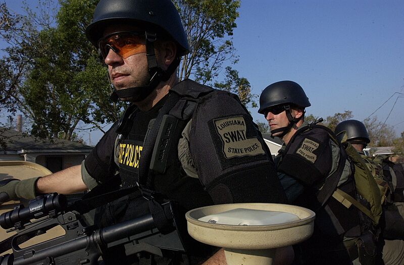Louisiana State Police SWAT Team
