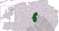 Map - NL - Municipality code 1699 (2009)