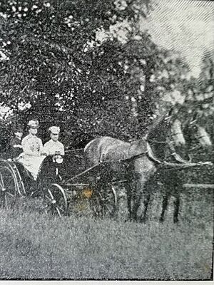 Marie-Henriette et Stéphanie de Belgique (Géruzet 1876)