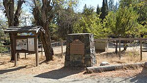 Michigan Bluff CA USA, historic district, Sep-2018