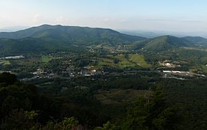 Aerial view of Jefferson