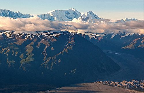 Mt Bona , Hawkins Glacier