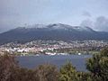 Mt Wellington from east