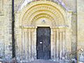 North doorway, Rock