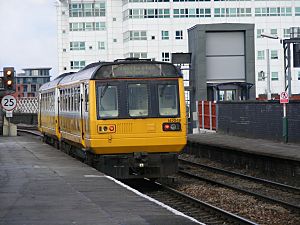 Northern Rail 142 048 Salford Central