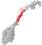 Norway Counties Nordland Position