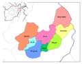 Nurestan districts 2014