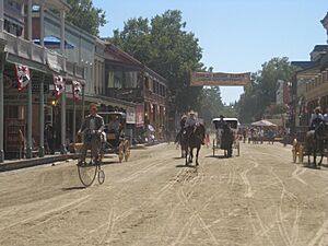 Old sac gold rush 1