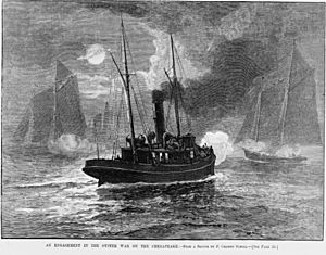 Oyster wars 1886 Harpers Weekly