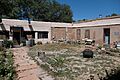 Plaza of Kit Carson House in Taos, NM