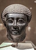 Portrait head of an Egyptian from Thebes