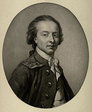 Portrait of Antoine de Rivarol, by Melchior Wyrsch.