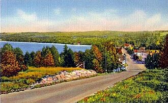Postcard of Sister Bay Door County Wisconsin