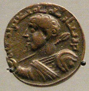 Qutb al Din mint of Sinjar Roman emperor Caracalla 1199