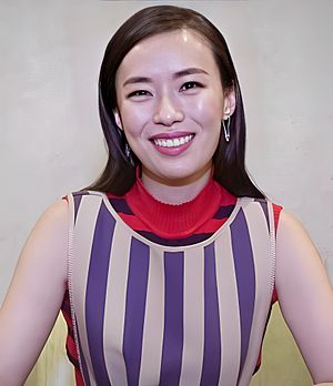 Rebecca Lim @ Celebrities Try to Spell Commonly Misspelled Words.jpg