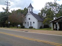 Robeline Methodist Church off Texas Street