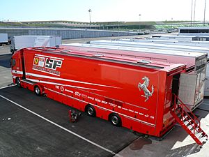 Scuderia Ferrari 2008 transporter