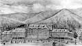 Sketch of the Grove Park Inn by Fred Seely 1912
