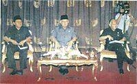 Soeharto, Harmoko, and BJ Habibie, The DPR-RI Stance on the Reform Process and the Resignation of President Soeharto, p42