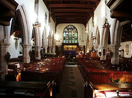 St Kentigern's Parish Church, Crosthwaite, Keswick, Interior - geograph.org.uk - 638338