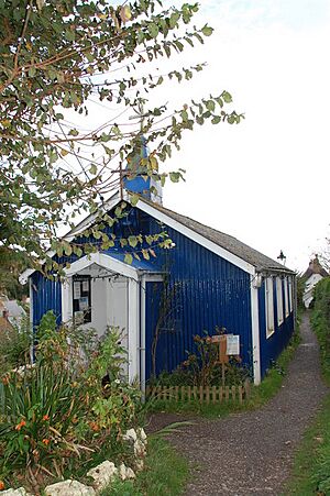St Mary's Church, a tin tabernacle. - geograph.org.uk - 1557102