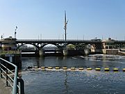 Tees Barrage - downstream view-1080