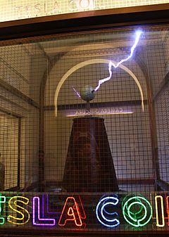 Tesla coil at Griffith Observatory LA