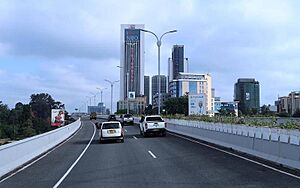 The Nairobi Expressway in Chiromo